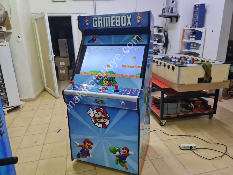 Blue Dizayn Spielbox Arcade Maschine - Mehrspielige 82 Bildschirm Atari Maschine