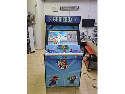 Blue Dizayn Spielbox Arcade Maschine - Mehrspielige 82 Bildschirm Atari Maschine - 10