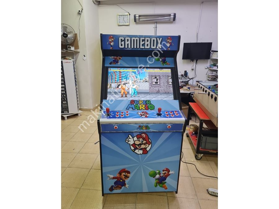 Blue Dizayn Spielbox Arcade Maschine - Mehrspielige 82 Bildschirm Atari Maschine