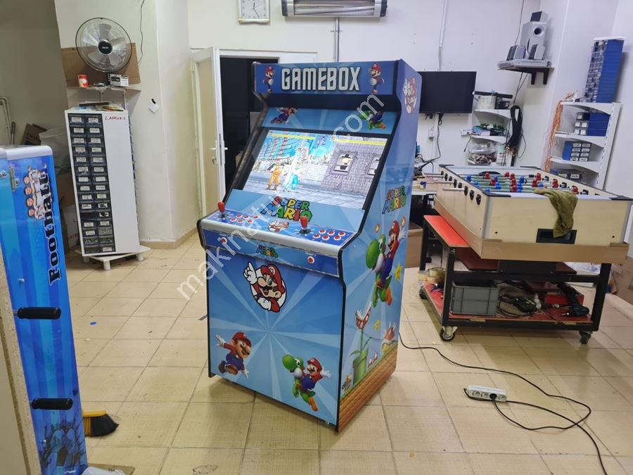 Blue Dizayn Spielbox Arcade Maschine - Mehrspielige 82 Bildschirm Atari Maschine