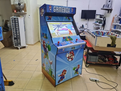 Blue Dizayn Spielbox Arcade Maschine - Mehrspielige 82 Bildschirm Atari Maschine - 3