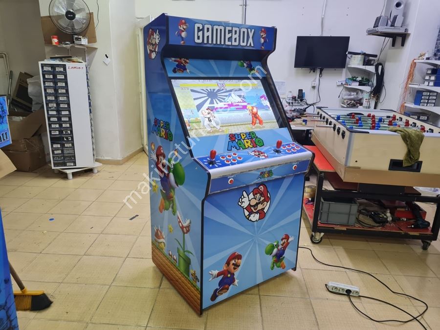 Blue Dizayn Spielbox Arcade Maschine - Mehrspielige 82 Bildschirm Atari Maschine