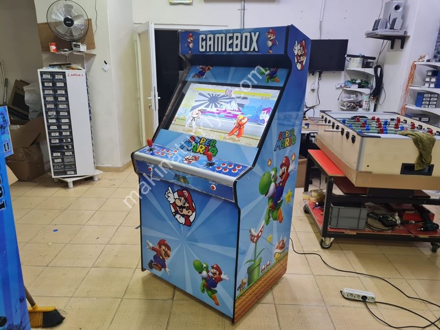 Blue Dizayn Spielbox Arcade Maschine - Mehrspielige 82 Bildschirm Atari Maschine