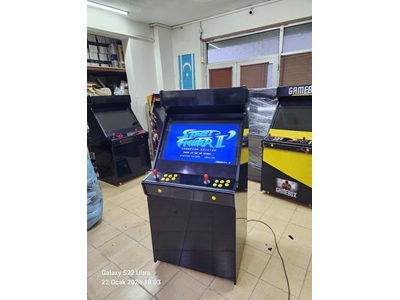 Black Dizayn Game Box - Mehrspielige 82 Zoll Arcade-Maschine - 17