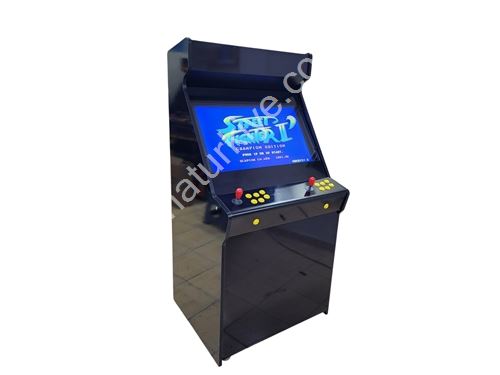 Black Dizayn Game Box - Mehrspielige 82 Zoll Arcade-Maschine