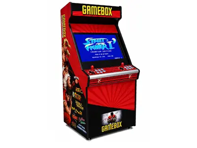 Vielspieler Rote 82 Zoll Arcade-Maschine