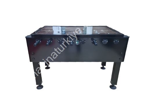 Glass Black Design Foosball Table