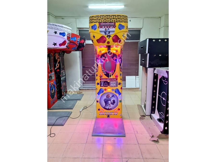 Üreticiden Sarı Renk Yeni Tip Fiber Boks Makinesi