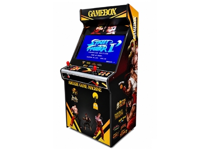 Schwarze Farbige Multi-Game 82 Zoll Arcade-Maschine