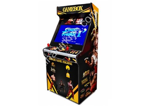 Schwarze Farbige Multi-Game 82 Zoll Arcade-Maschine