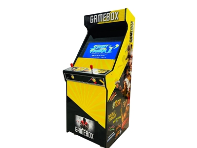 Gelbe Farbige Mehrspiel-63 Bildschirm Arcade Nostalgie Atari Maschine