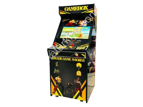 Schwarze Farbige Mehrspielautomaten 63 Zoll Arcade Nostalgie Atari Maschine
