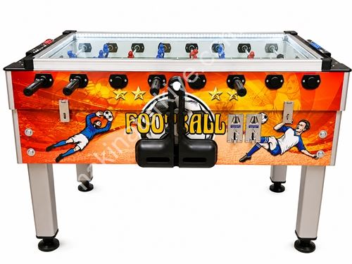 Arcade Orange Energy Commercial Digital Display Foosball Table