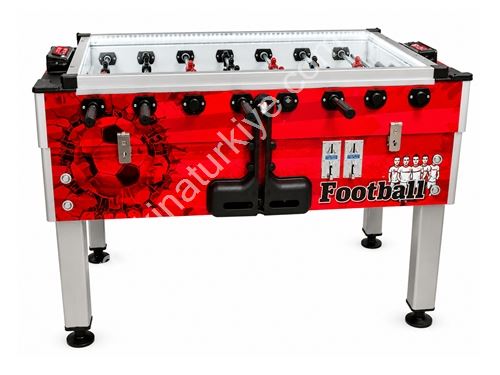 Arcade Red Energy Commercial Digital Display Foosball Table