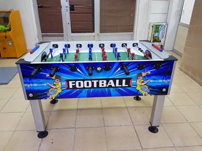 Table de baby-foot hobby de couleur bleue - 4