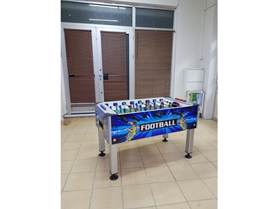 Table de baby-foot hobby de couleur bleue - 2