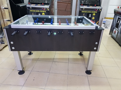 Table de baby-foot en verre pour la maison et le bureau - 1