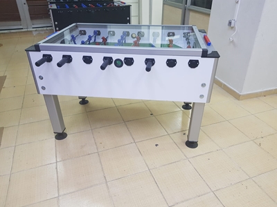 Table de baby-foot en verre pour maison et bureau - 1