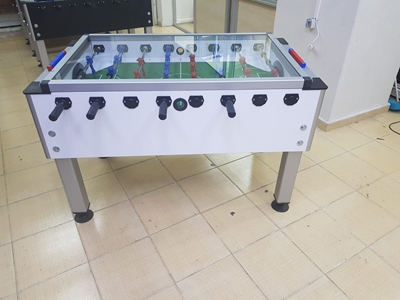 Table de baby-foot en verre pour maison et bureau - 4