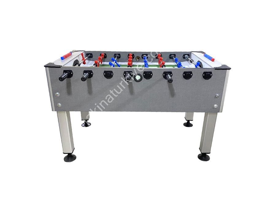 Weißer Aluminium-Tischfußballtisch für Zuhause und Büro