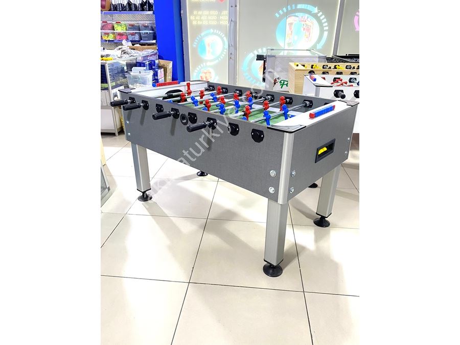 Weißer Aluminium-Tischfußballtisch für Zuhause und Büro
