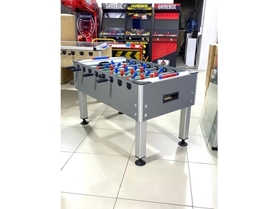Weißer Aluminium-Tischfußballtisch für Zuhause und Büro - 13
