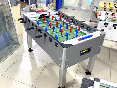 Weißer Aluminium-Tischfußballtisch für Zuhause und Büro - 14