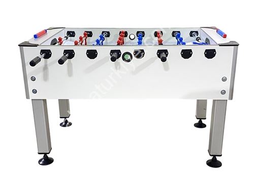 White Color Home and Office Type Aluminum Leg Foosball Table (1)
