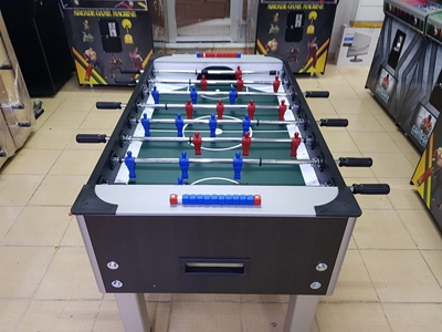 Brown Home and Office Type Aluminum Leg Foosball Table - 13