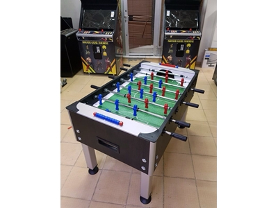 Brown Home and Office Type Aluminum Leg Foosball Table - 4