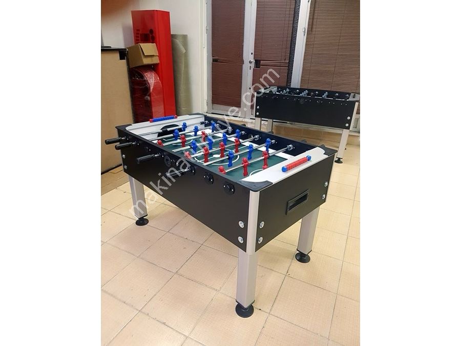 Brown Home and Office Type Aluminum Leg Foosball Table