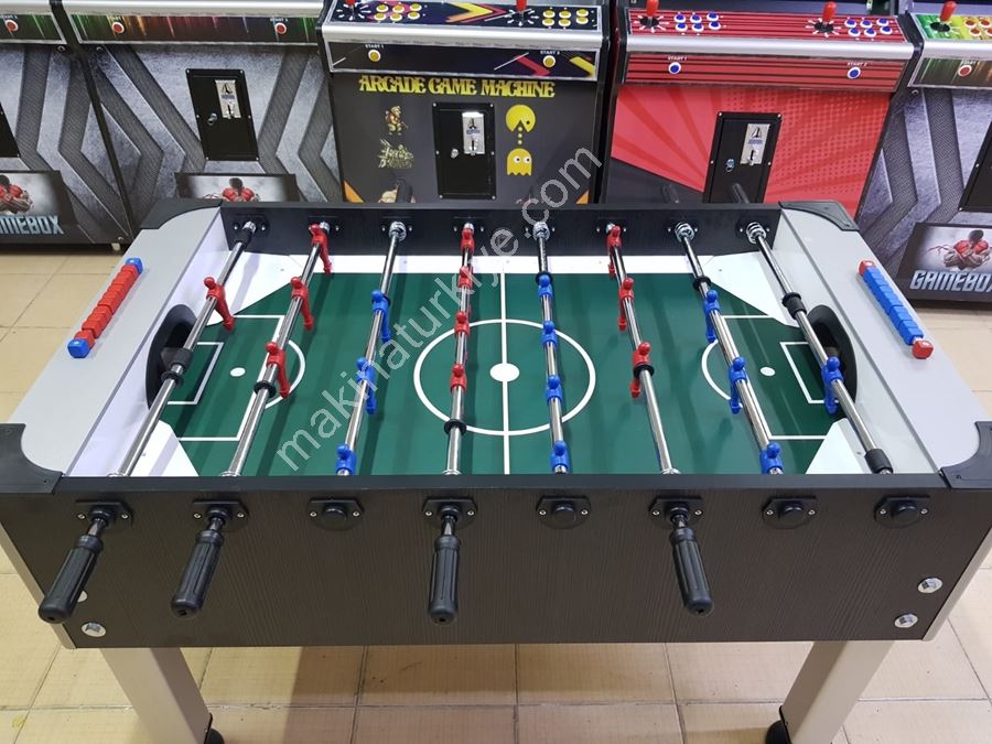 Brown Home and Office Type Aluminum Leg Foosball Table