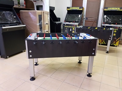 Brown Home and Office Type Aluminum Leg Foosball Table - 5
