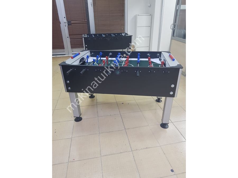 Brown Home and Office Type Aluminum Leg Foosball Table