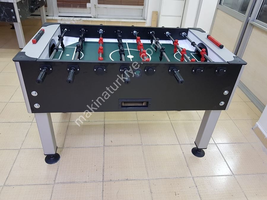 Brown Home and Office Type Aluminum Leg Foosball Table