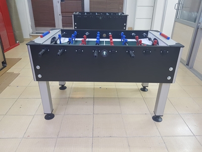 Brown Home and Office Type Aluminum Leg Foosball Table - 9