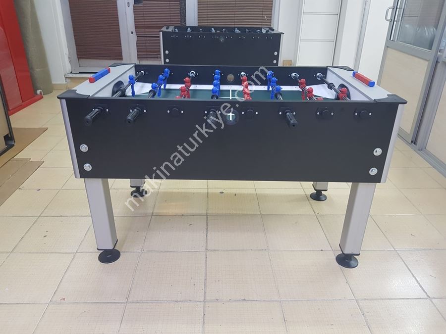 Brown Home and Office Type Aluminum Leg Foosball Table