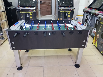 Brown Home and Office Type Aluminum Leg Foosball Table - 15