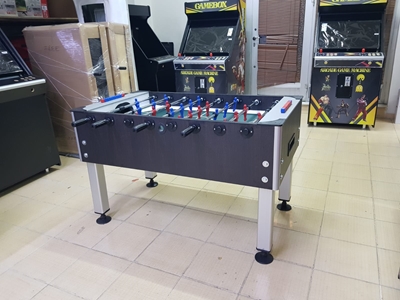 Brown Home and Office Type Aluminum Leg Foosball Table - 14