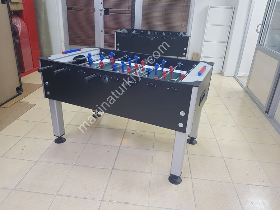 Brown Home and Office Type Aluminum Leg Foosball Table