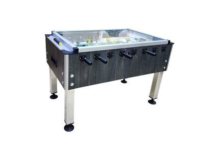 Glass Tornado Model Home and Office Type Aluminum Leg Foosball Table
