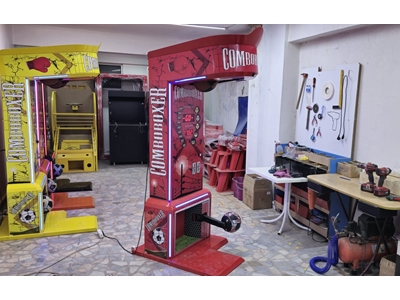 Rote Dicke Gehäuse Combo Boxmaschine - 15