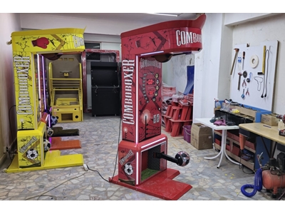 Rote Dicke Gehäuse Combo Boxmaschine - 12