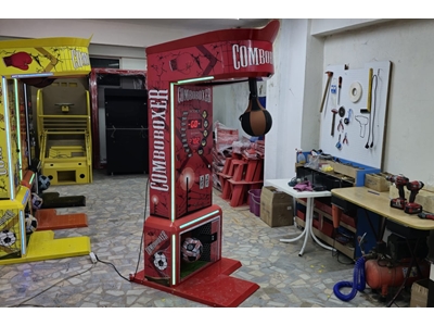 Rote Dicke Gehäuse Combo Boxmaschine - 11