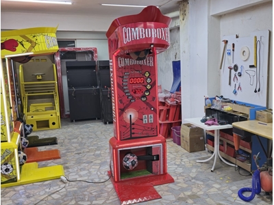 Rote Dicke Gehäuse Combo Boxmaschine - 5