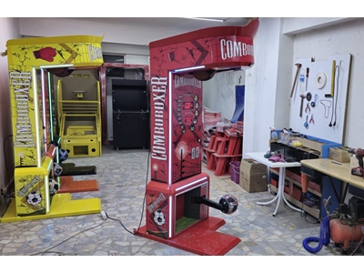 Rote Dicke Gehäuse Combo Boxmaschine - 16