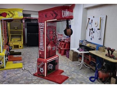 Rote Dicke Gehäuse Combo Boxmaschine - 9