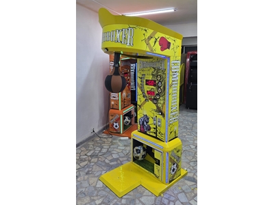 Machine à boxe combo à boîtier épais de couleur jaune - 14