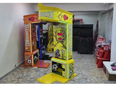 Machine à boxe combo à boîtier épais de couleur jaune - 6
