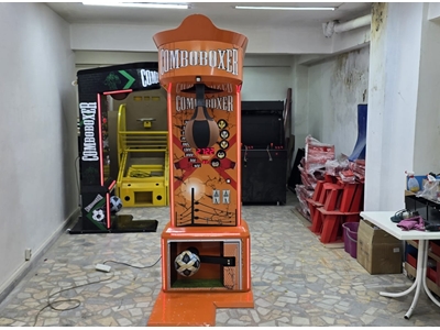 Orangenfarbener Dickwandiger Kombi-Boxautomat - 14
